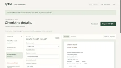 Aplos Document Desk gallery image