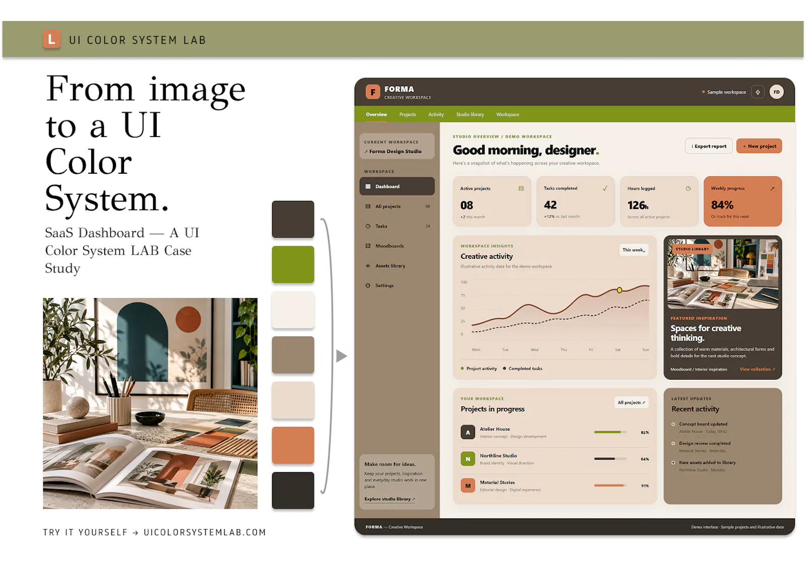 UI Color System LAB screenshot 3