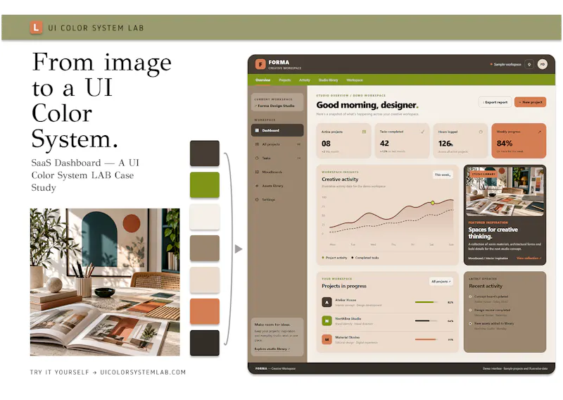 UI Color System LAB screenshot 3