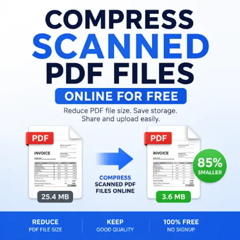 Scanned PDF Compressor screenshot 1