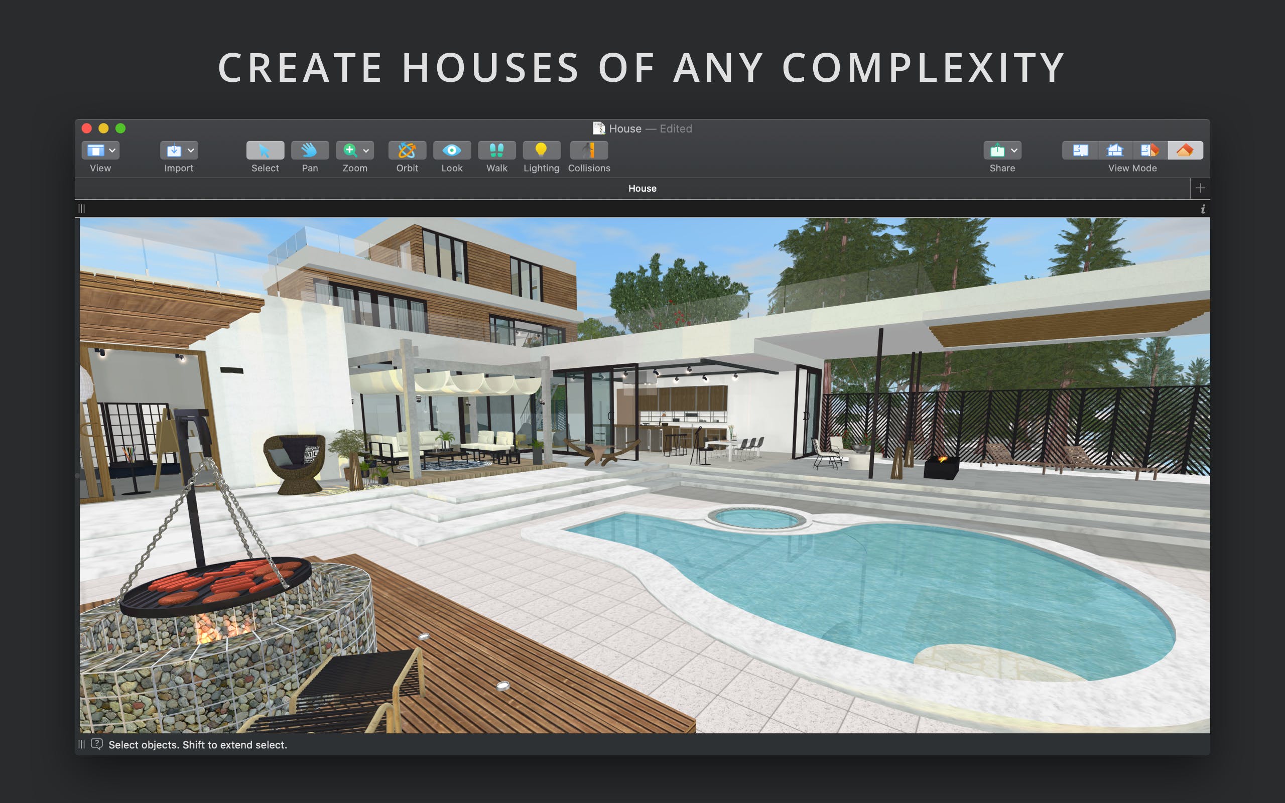 Live Home 3D 4.0 - Design house and landscape of any complexity