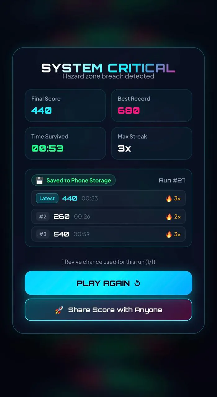 Neon Helix Drop gallery image