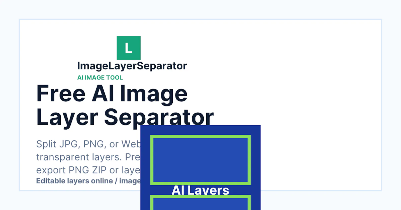ImageLayerSeparator screenshot 1