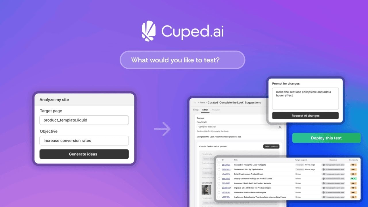 Cuped.ai gallery image