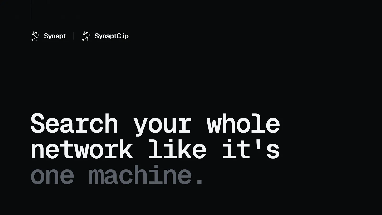 Synapt Desktop screenshot 1