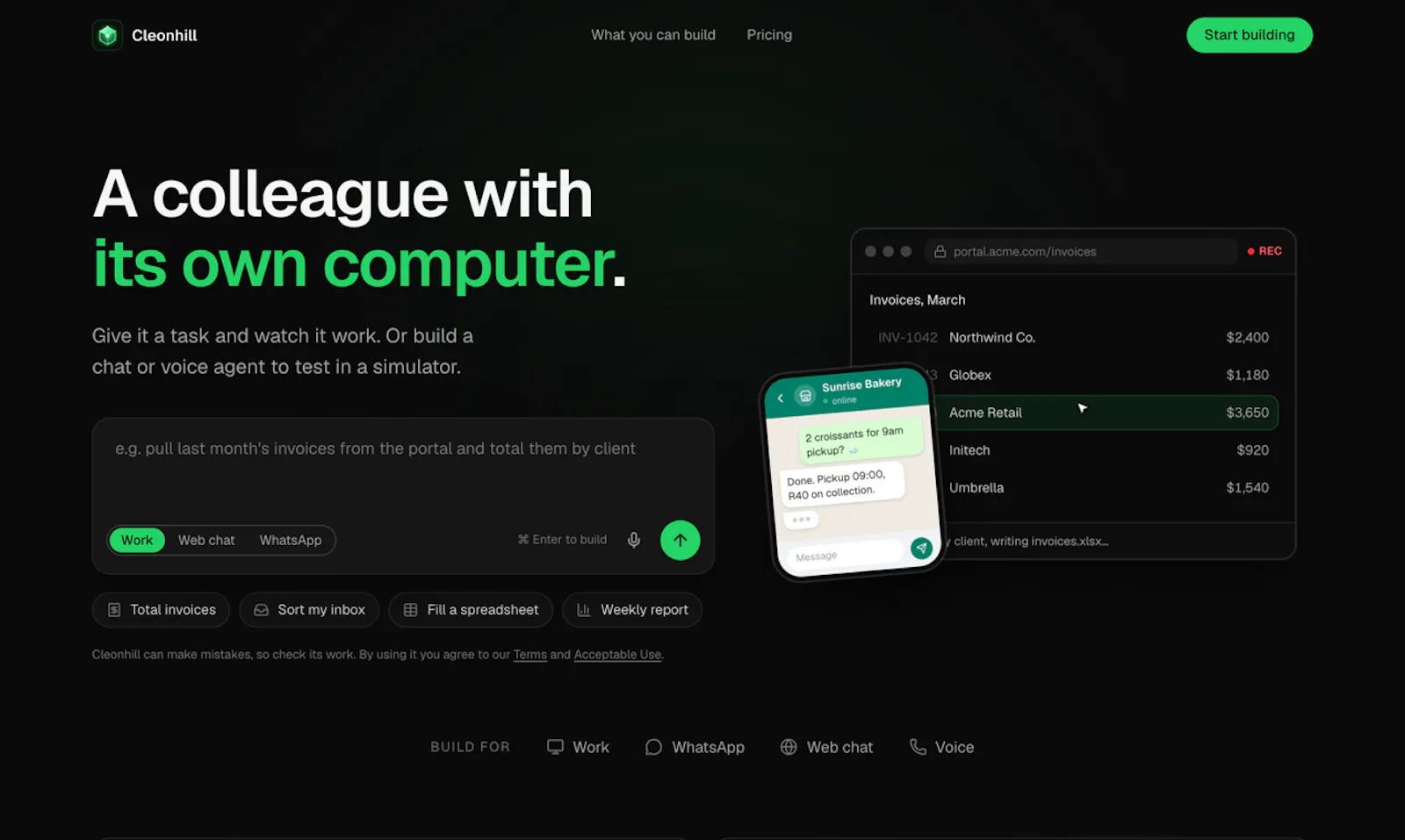 Cleonhill screenshot 2