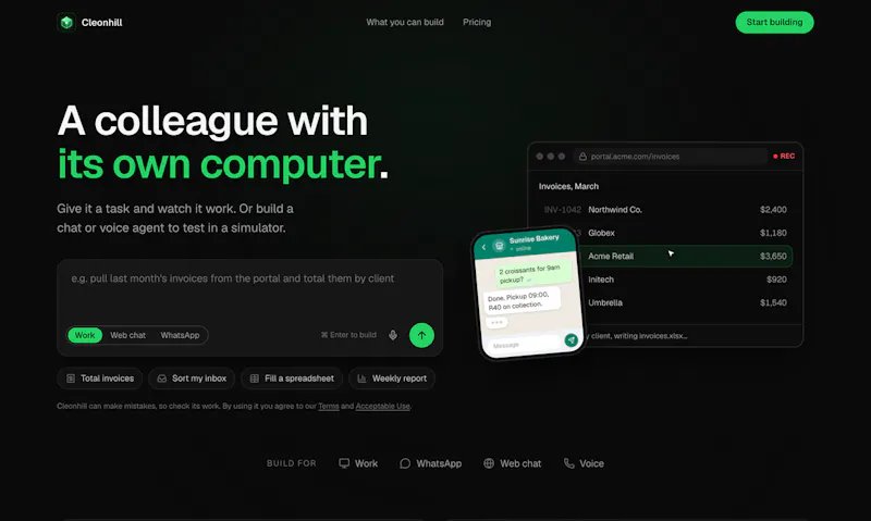 Cleonhill screenshot 2