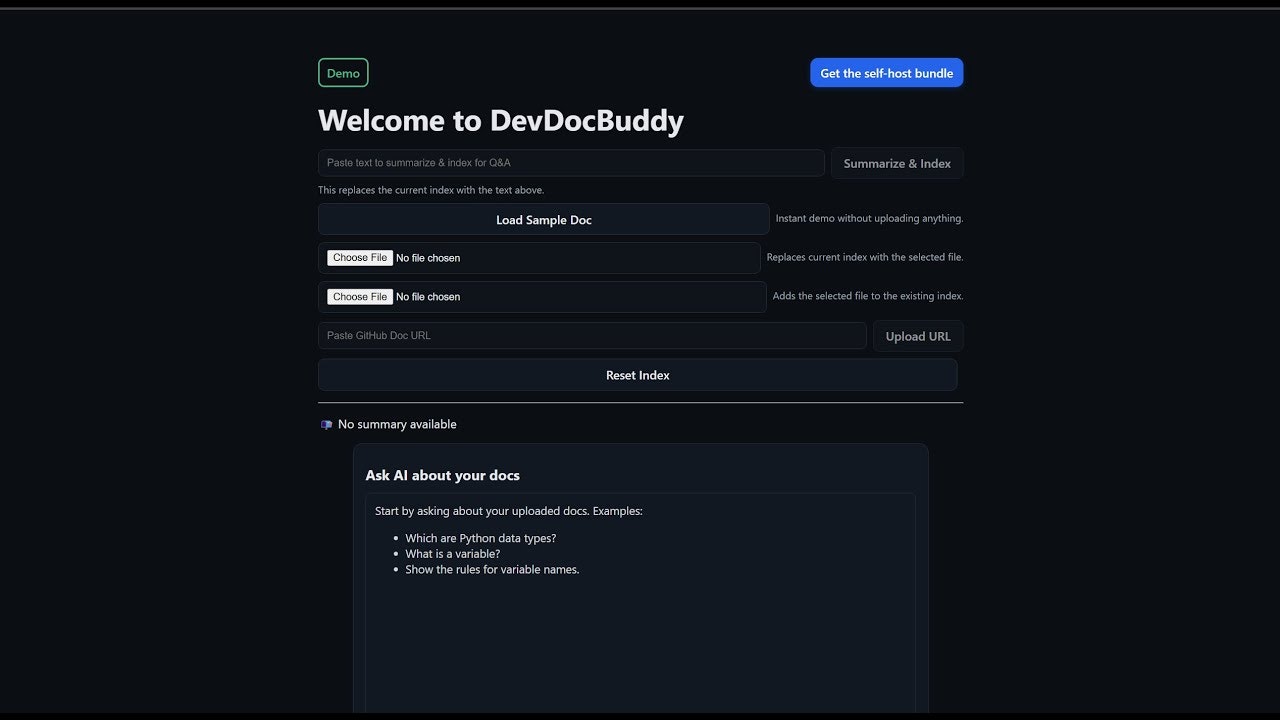 DevDocBuddy gallery image