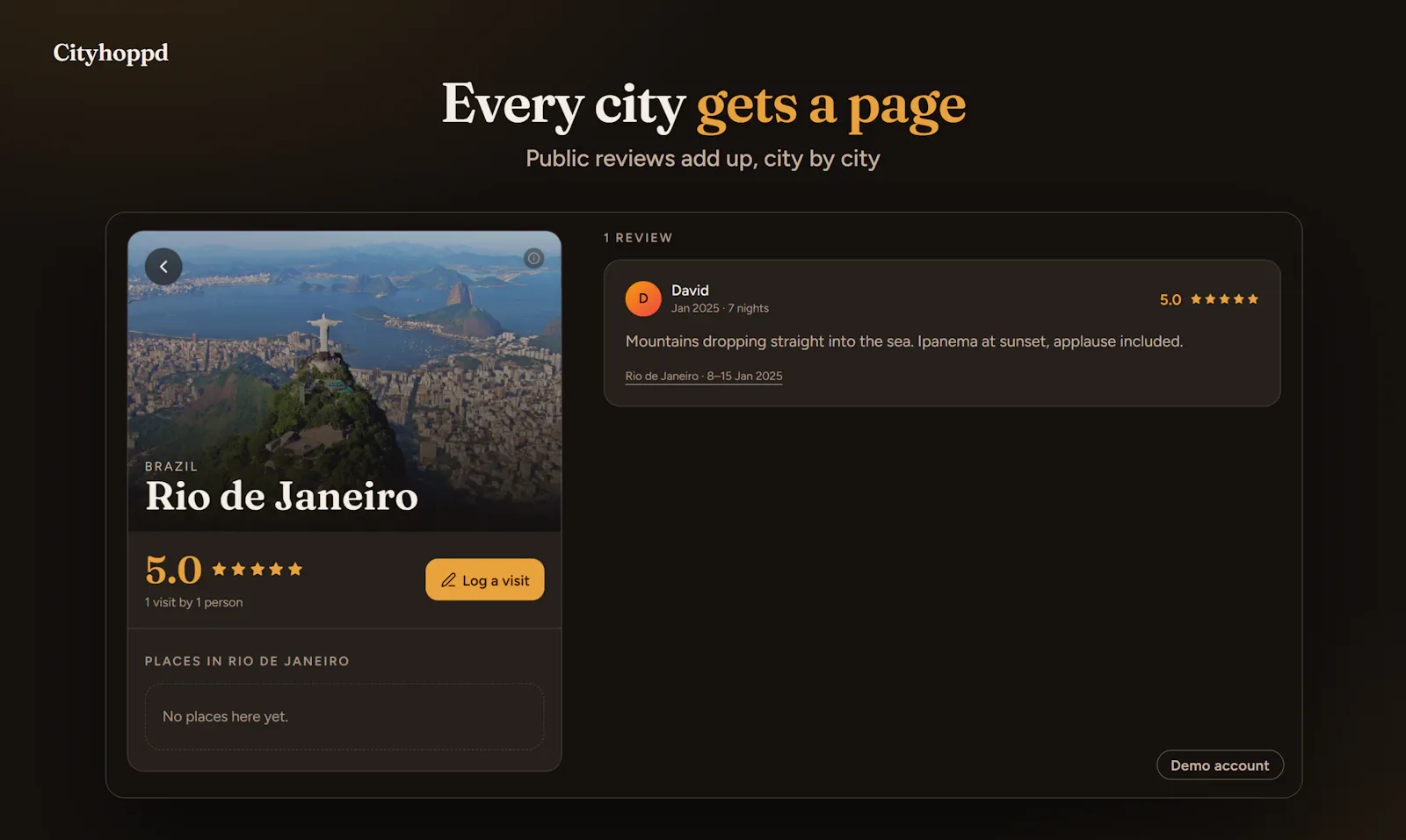 Cityhoppd screenshot 5