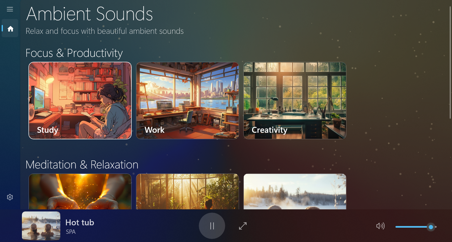 Ambi - Main product screenshot demonstrating key features and user interface