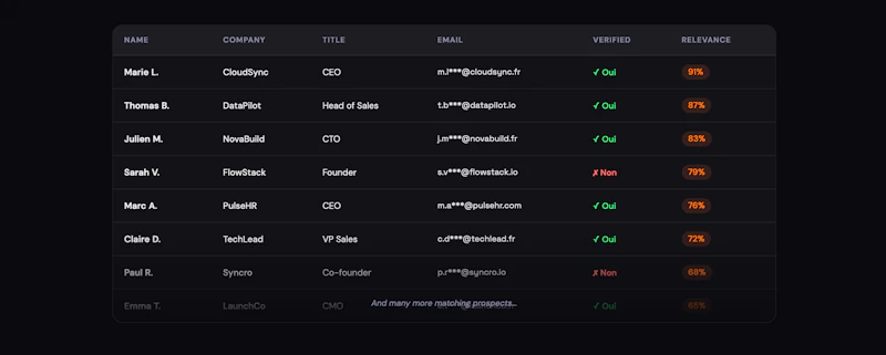 Prospectio screenshot 2