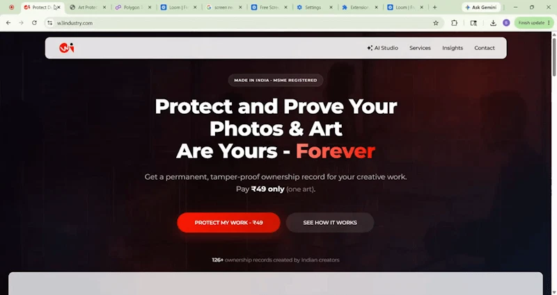 W3AI Collective Studio screenshot 1 (video preview)