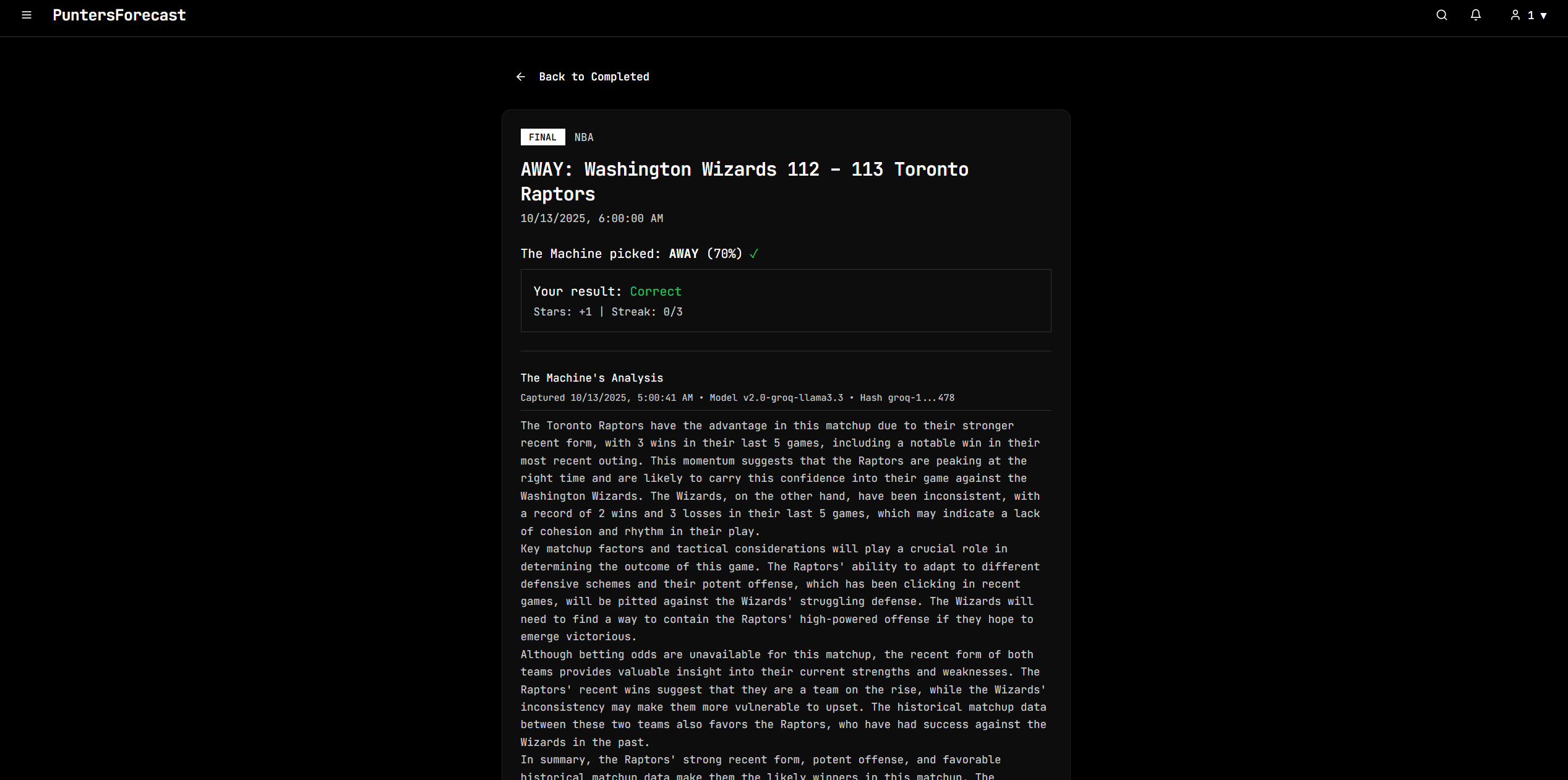 PuntersForecast gallery image