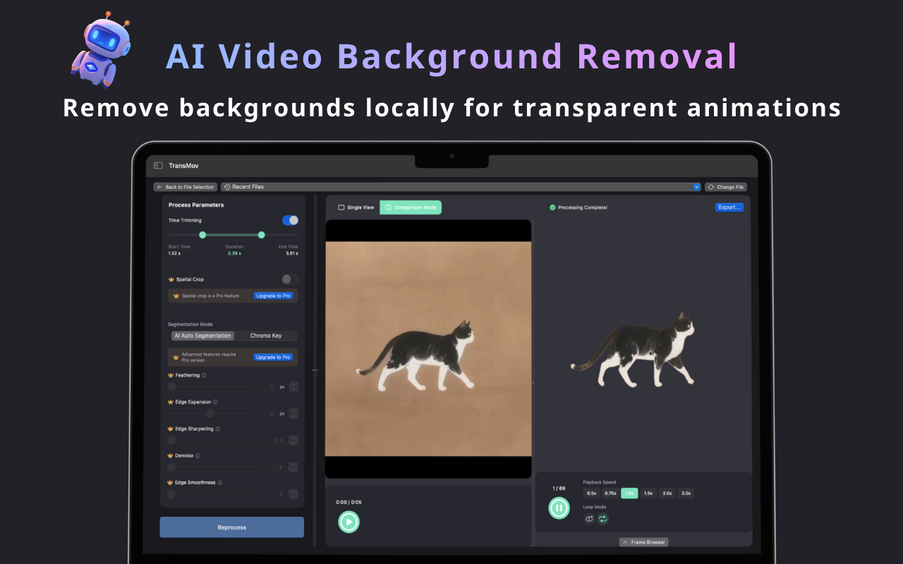 TransMov - Screenshot 3 showing product features and functionality