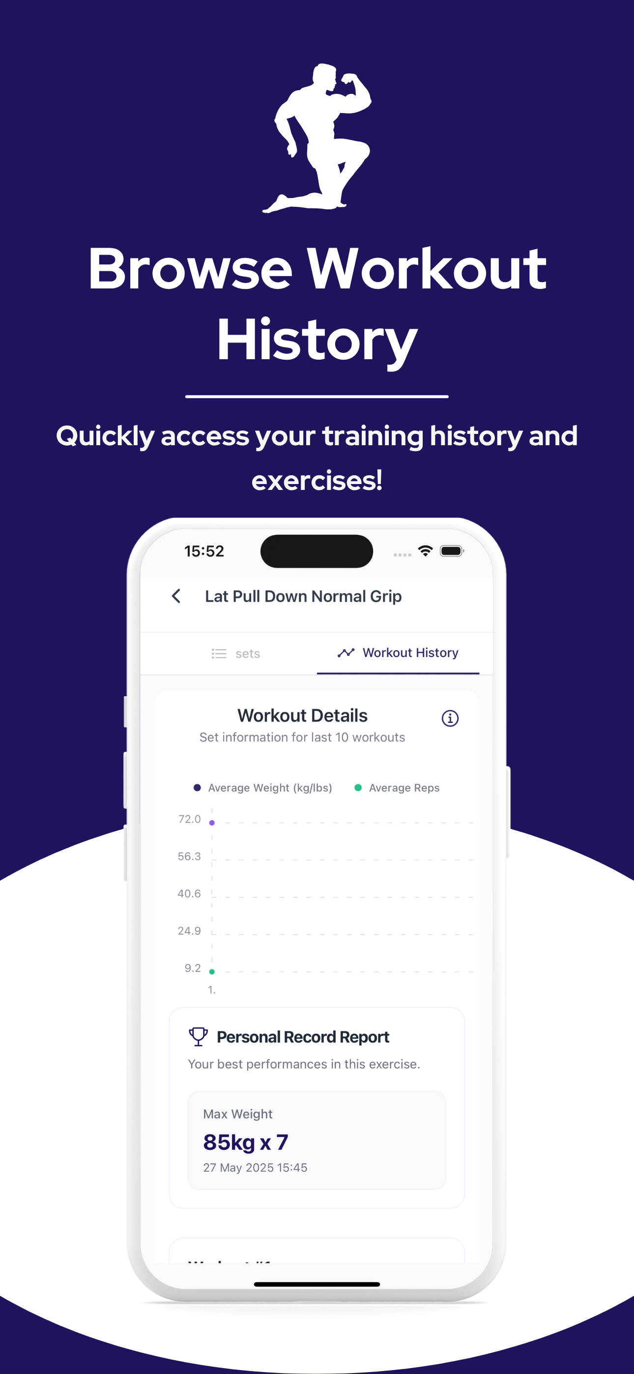Fitlogram - Pianificatore di fitness basato sull'intelligenza artificiale media 9