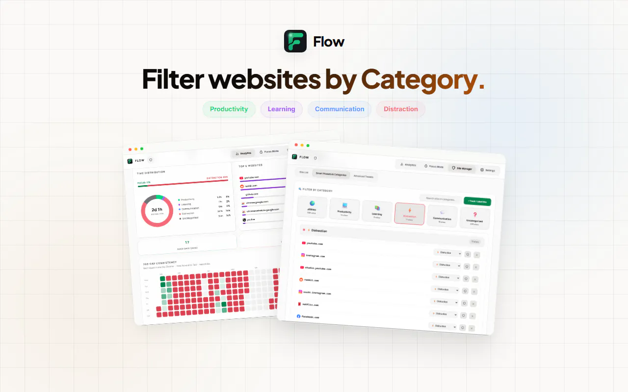 Flow - Website Blocker & Habit Tracker gallery image