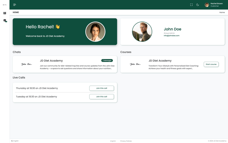 وسائط Teachere.io - قم بتشغيل الدورة التدريبية أو التدريب أو المجتمع بنقرة. 2