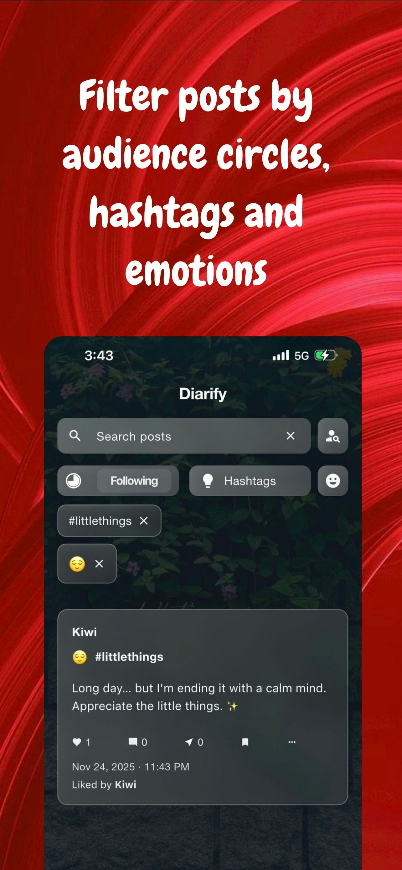 Diarify gallery image