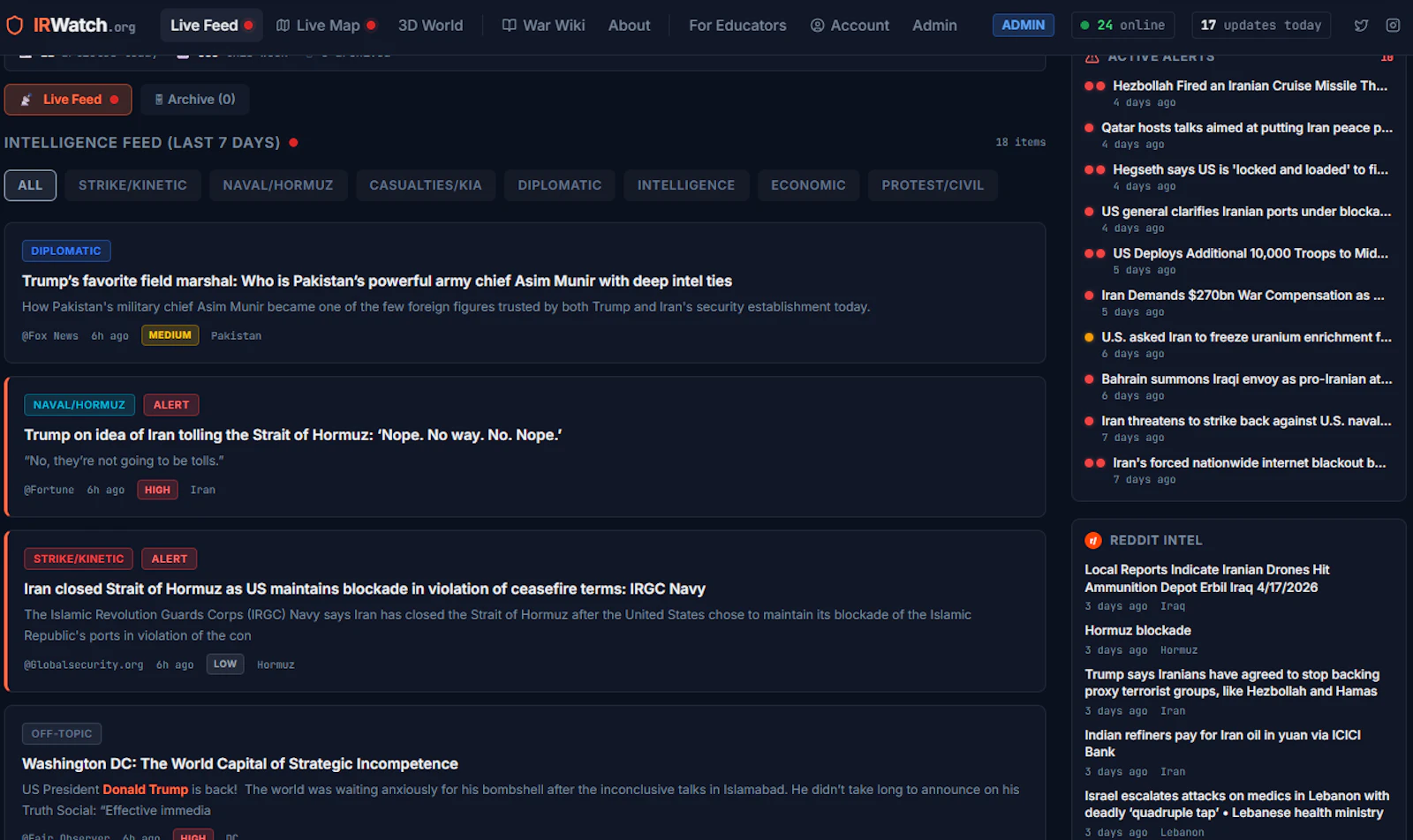 IRWatch screenshot 4