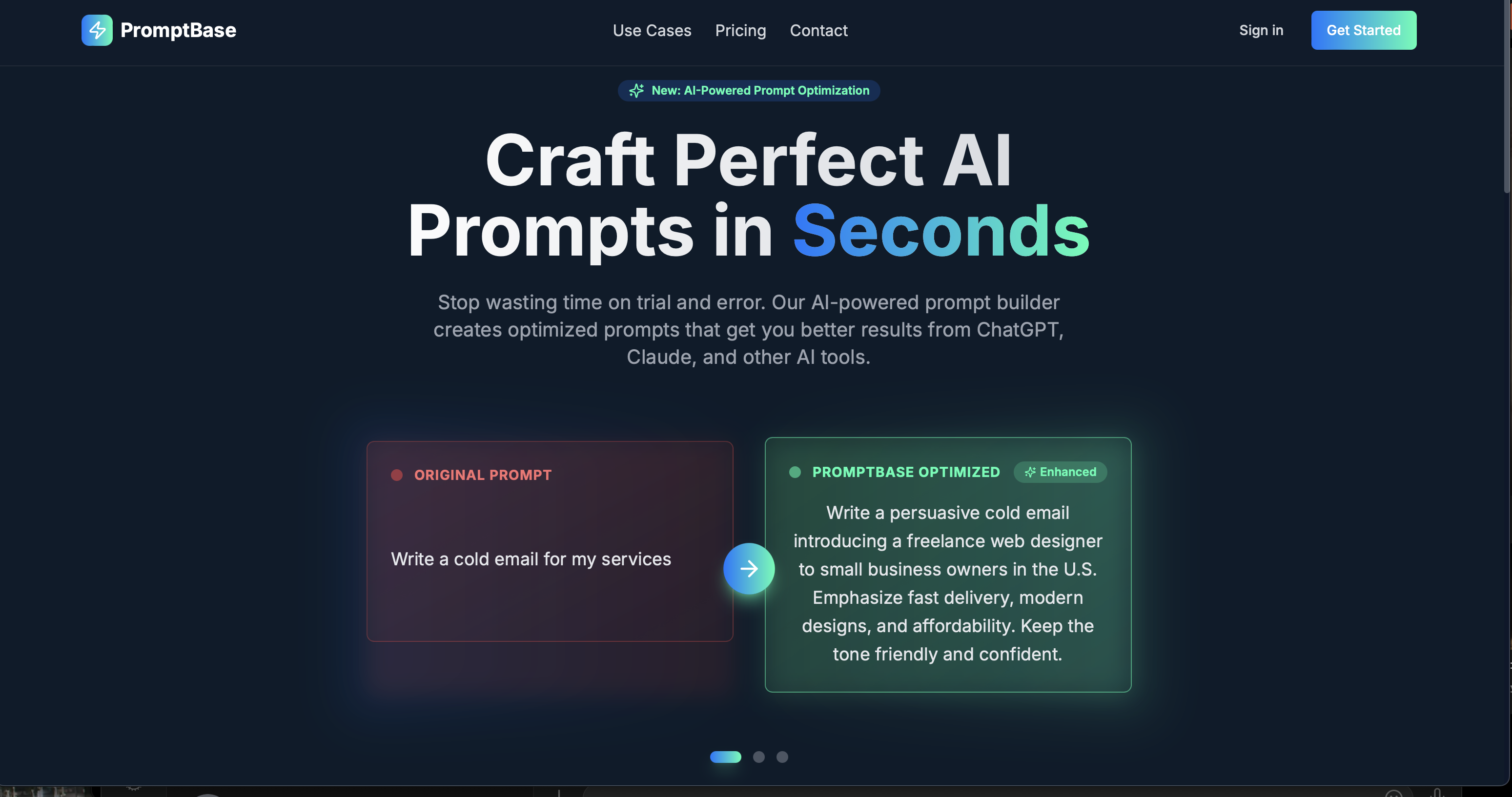 PromptBase - Craft Perfect AI Prompts in Seconds media 1