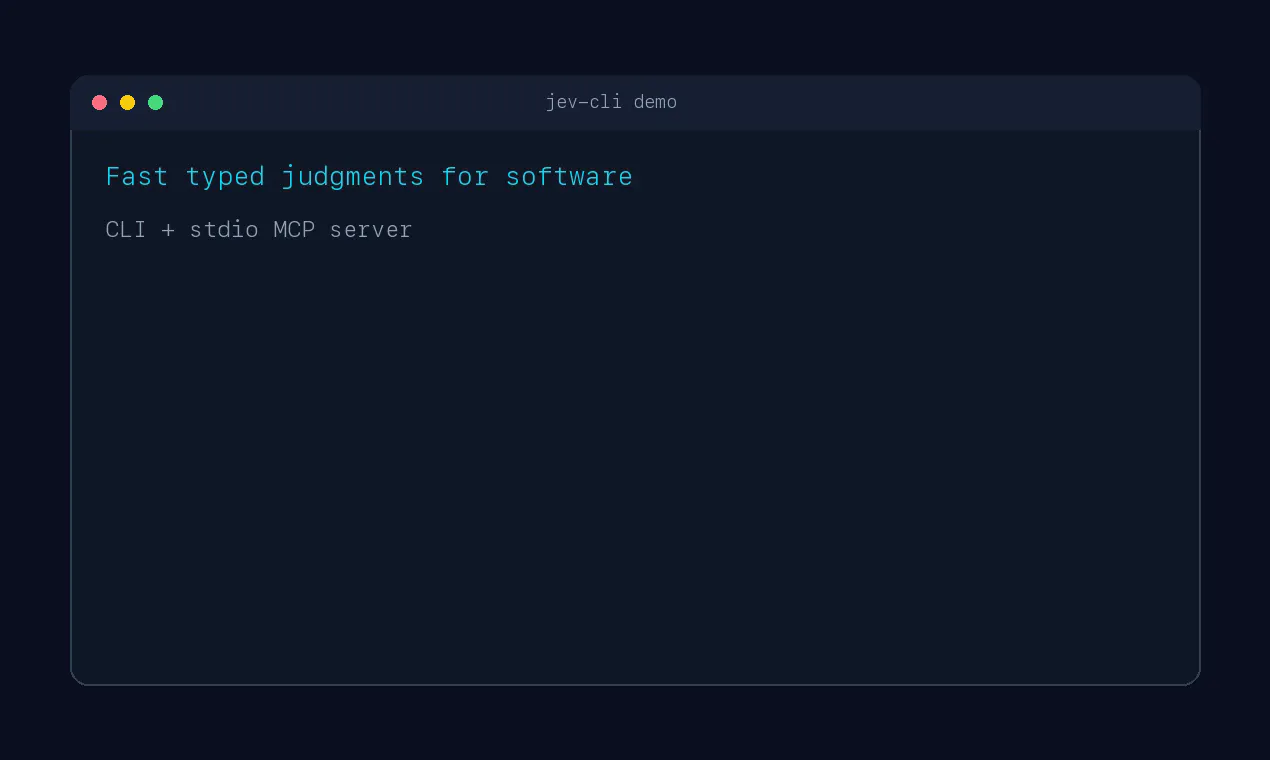 jev-cli gallery image