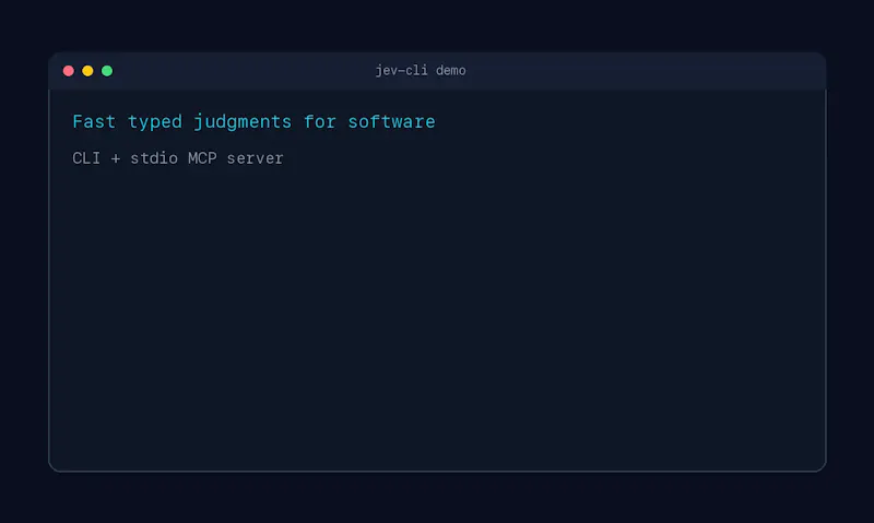 jev-cli screenshot 3