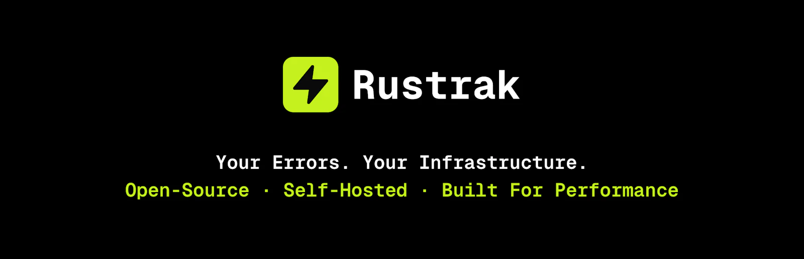 Rustrak screenshot 1