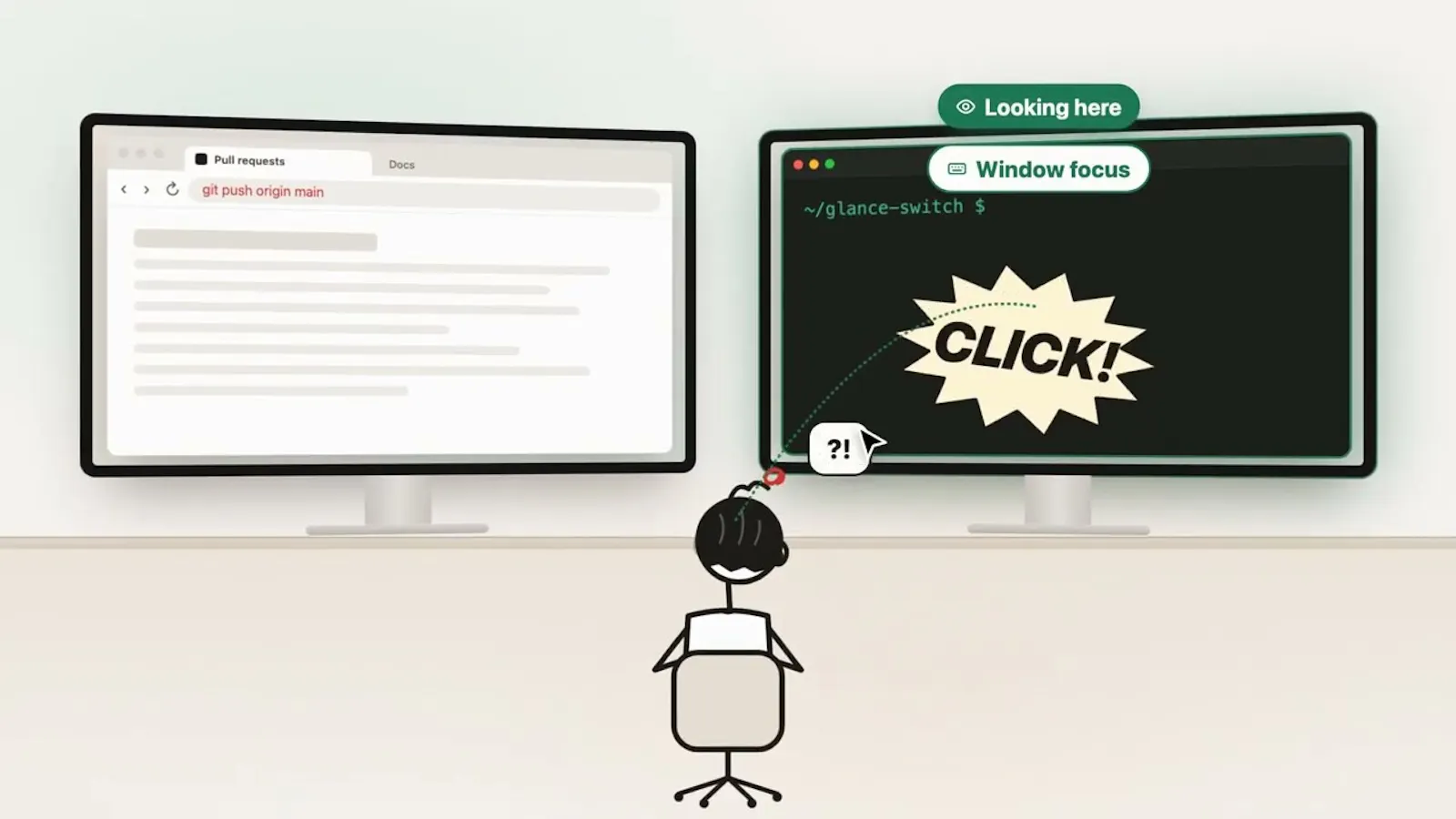 Glance Switch screenshot 1 (video preview)