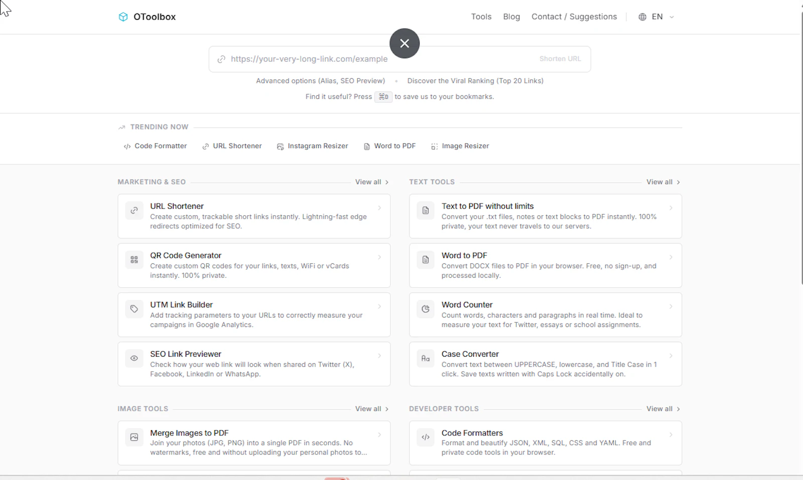 OToolbox screenshot 2