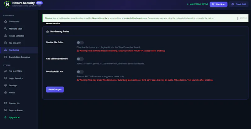 Nexura Security screenshot 2