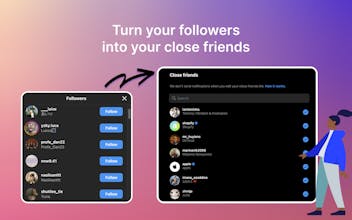 Instagram Close Friends Mass Add gallery image