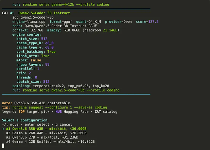 Rondine screenshot 3