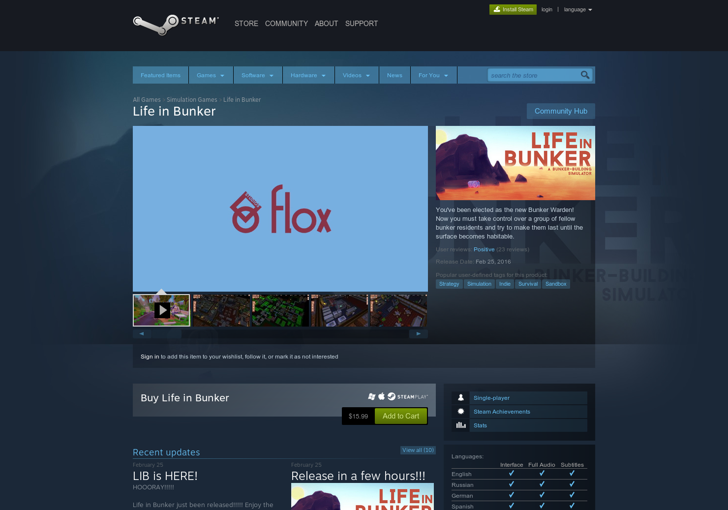 Life in Bunker gallery image