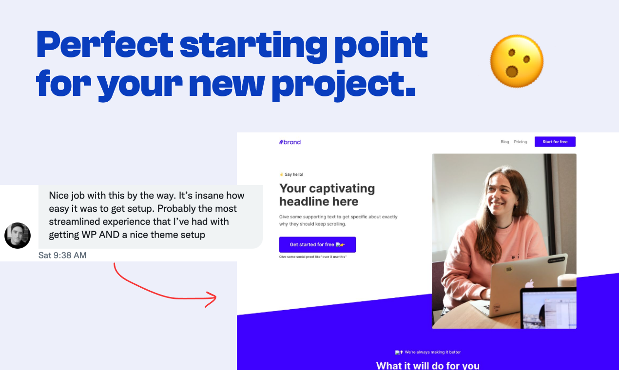Бесплатные комплекты Elementor от Wpmaker - Доказано, чтобы преобразовать. 100% бесплатно. Построен на элементе. медиа 3