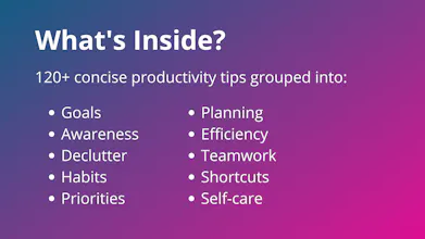Productivity Tips for High Achievers gallery image