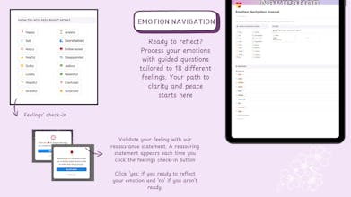 The Journal Hub Notion Template gallery image