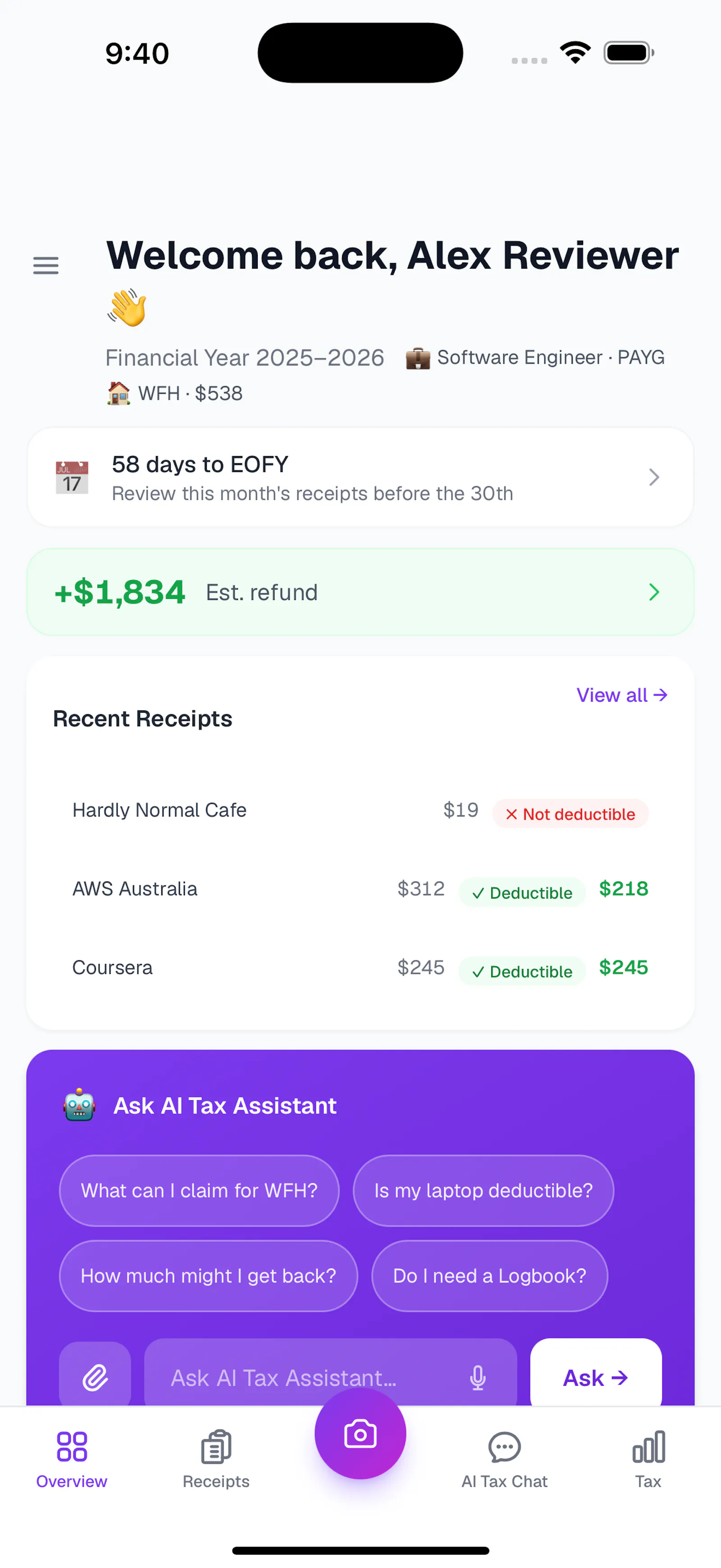 AuaTax AI screenshot 11