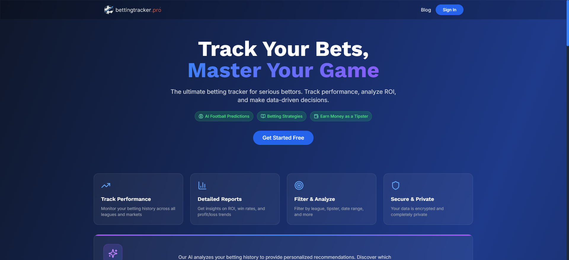 BettingTracker.Pro gallery image