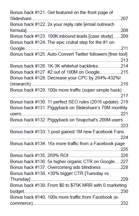 TOP 101 Acquisition/Promotion Hacks gallery image