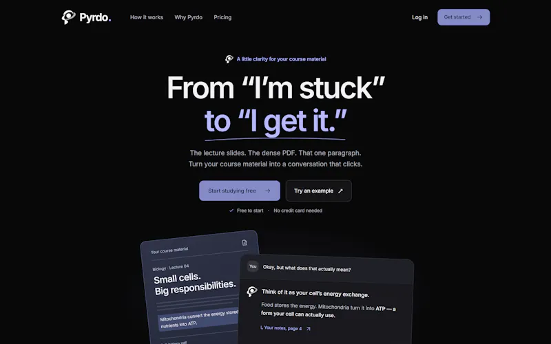 Pyrdo screenshot 1