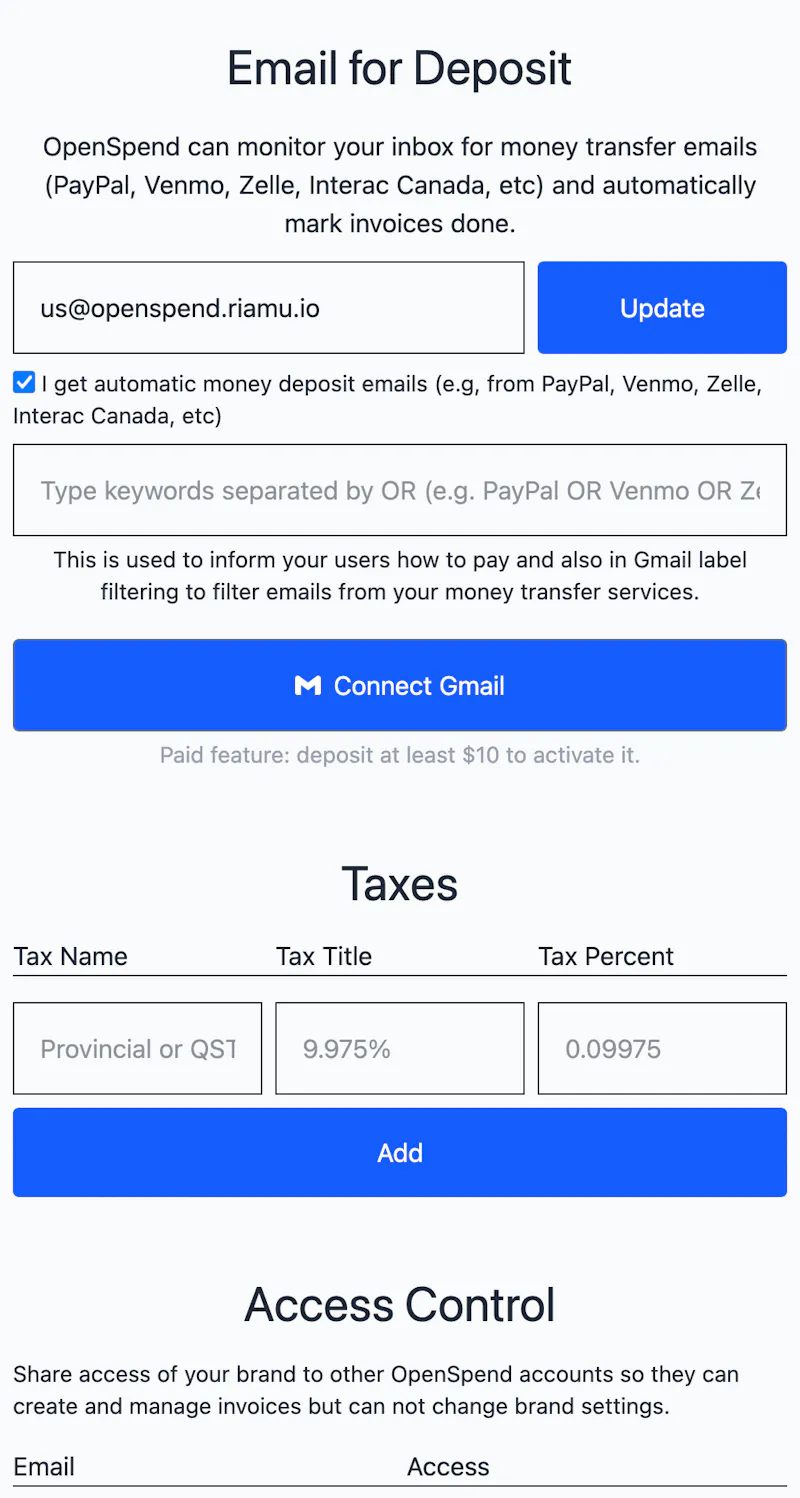 OpenSpend by Riamu Technologies screenshot 4