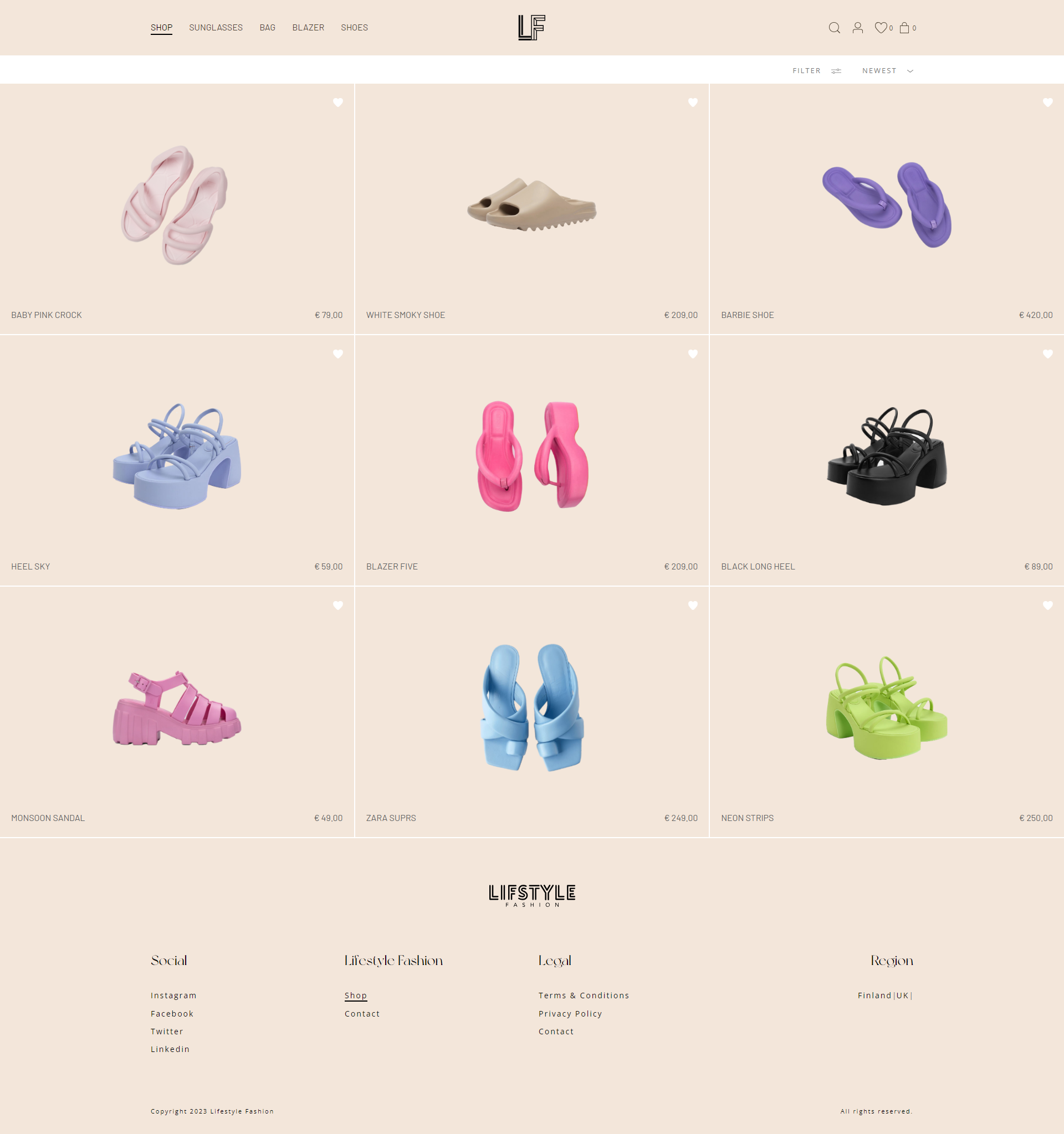 Lifestyle Ecommerce web Template next.js media 8