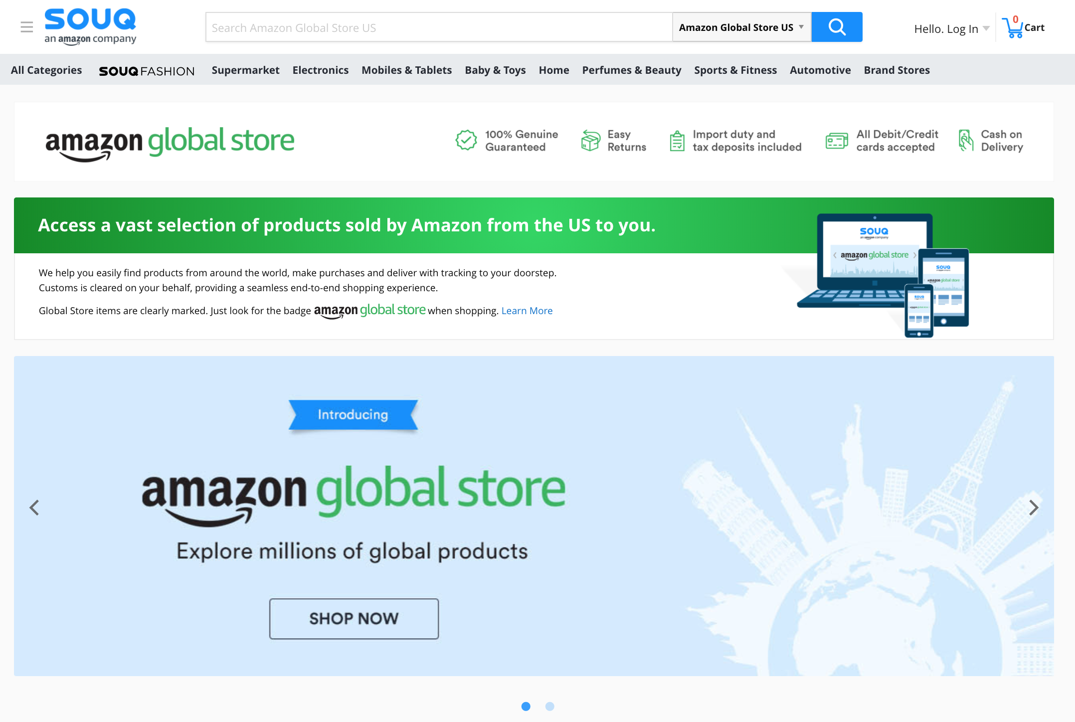 Amazon Global Store gallery image