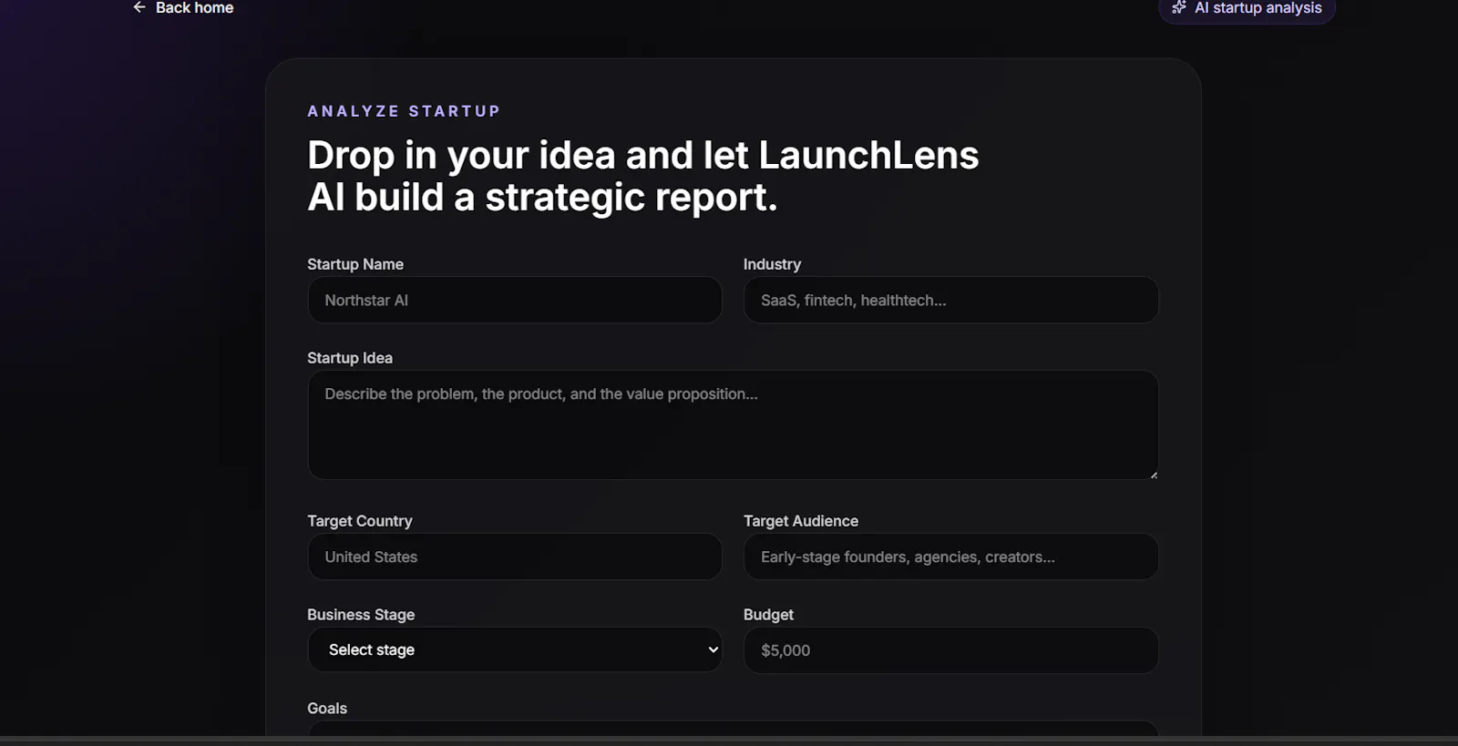 Launchlens screenshot 1