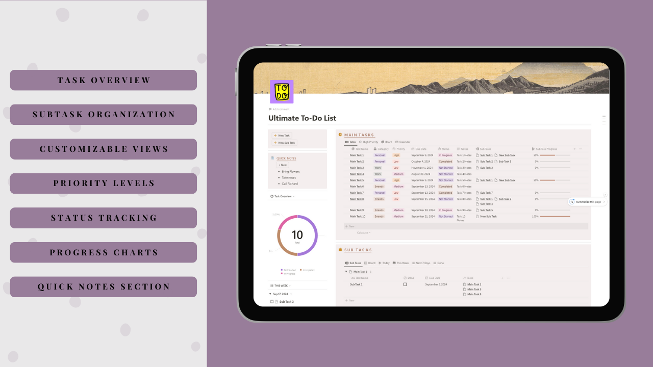 Ultimate To-Do List Template media 2