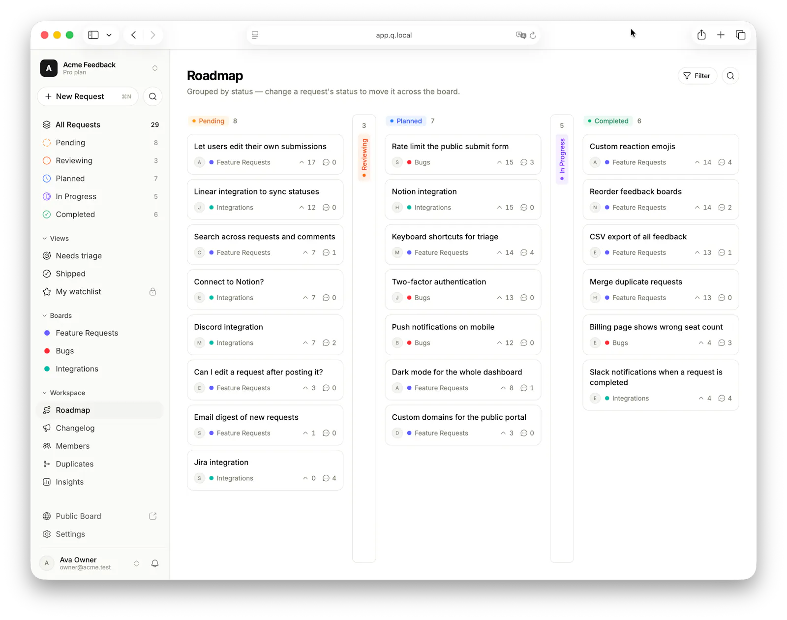 QuokkaJot — happier user insights screenshot 2