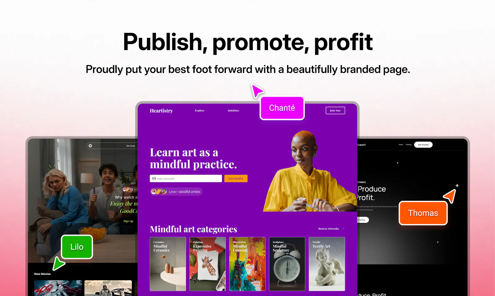 Heartbeat Landing Pages screenshot 5