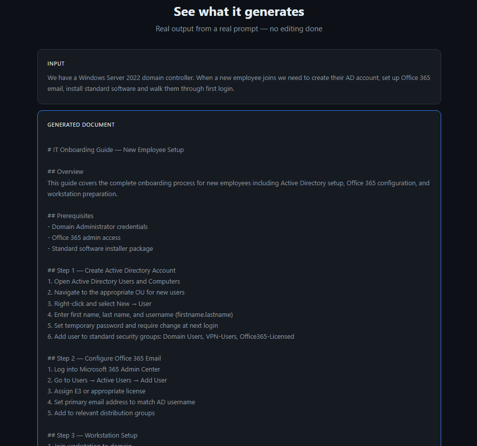 ITDoc Generator gallery image