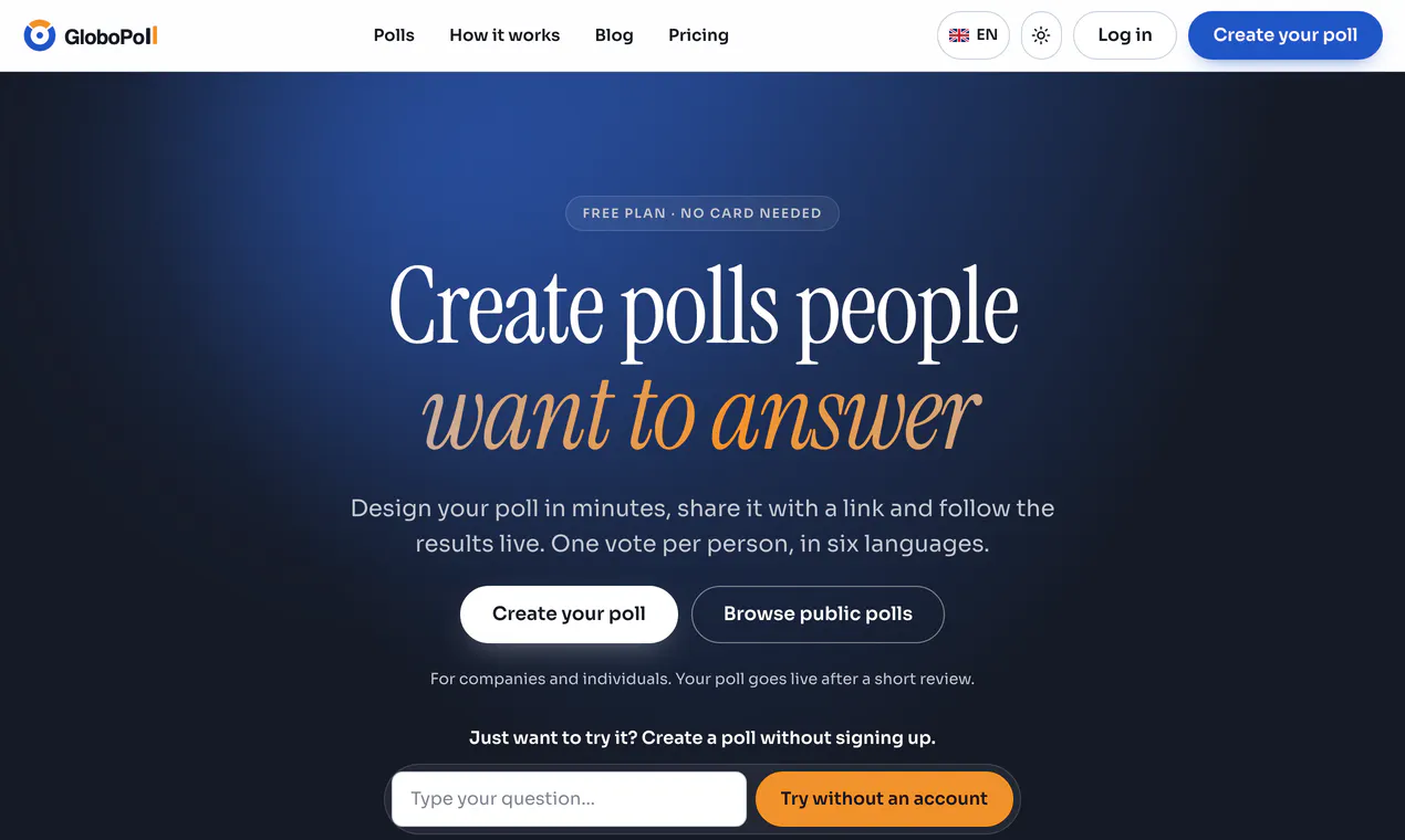 GloboPoll gallery image