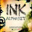 Ink Alphabet Animated stock footage text